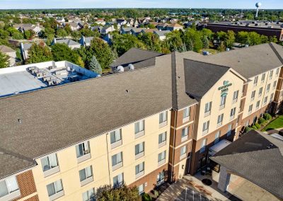 Homewood Suites commercial roofing project