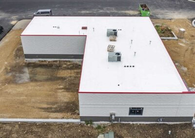 Flat Roof Commercial Building