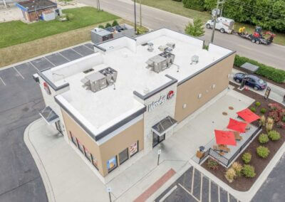 Commercial Flat Roofing - Wendys